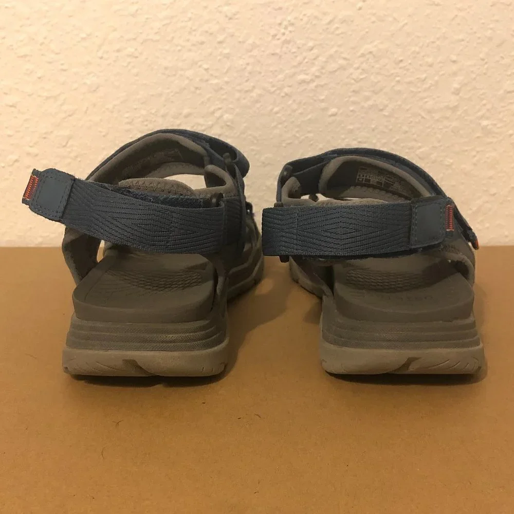 Earth Origins Sandals Bostonian Bowen Sport Men's Size 9 Blue Hook & Loop